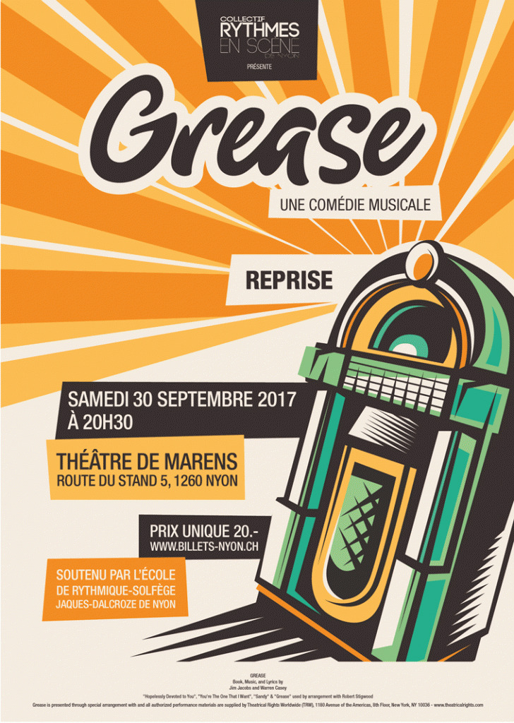 affiche grease