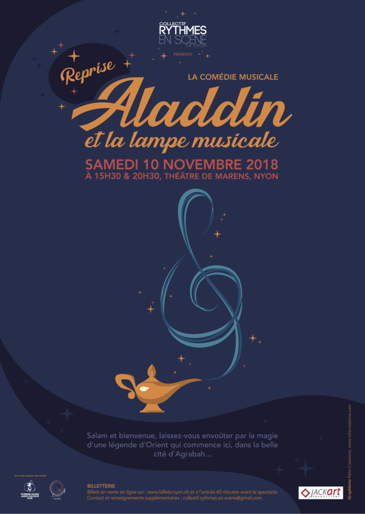 flyer a5 aladdin reprise recto
